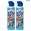 日本进口安速空调清洁剂无香挂机空调清洗去味2瓶装420ml×2支